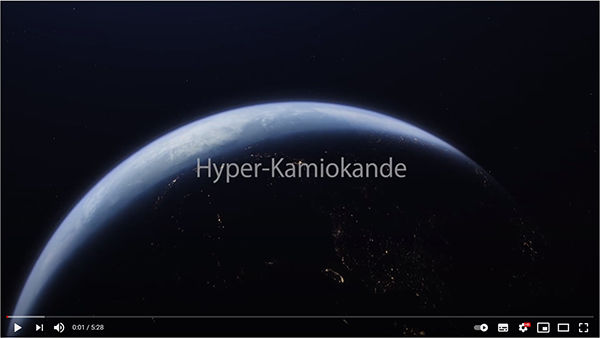 New Hyper-Kamiokande video was released.