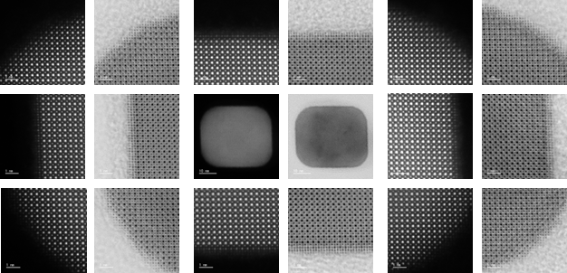 チタン酸バリウムナノキューブの合成と 粒子表面の原子配列の可視化に成功<br />高性能小型電子デバイスの開発に期待