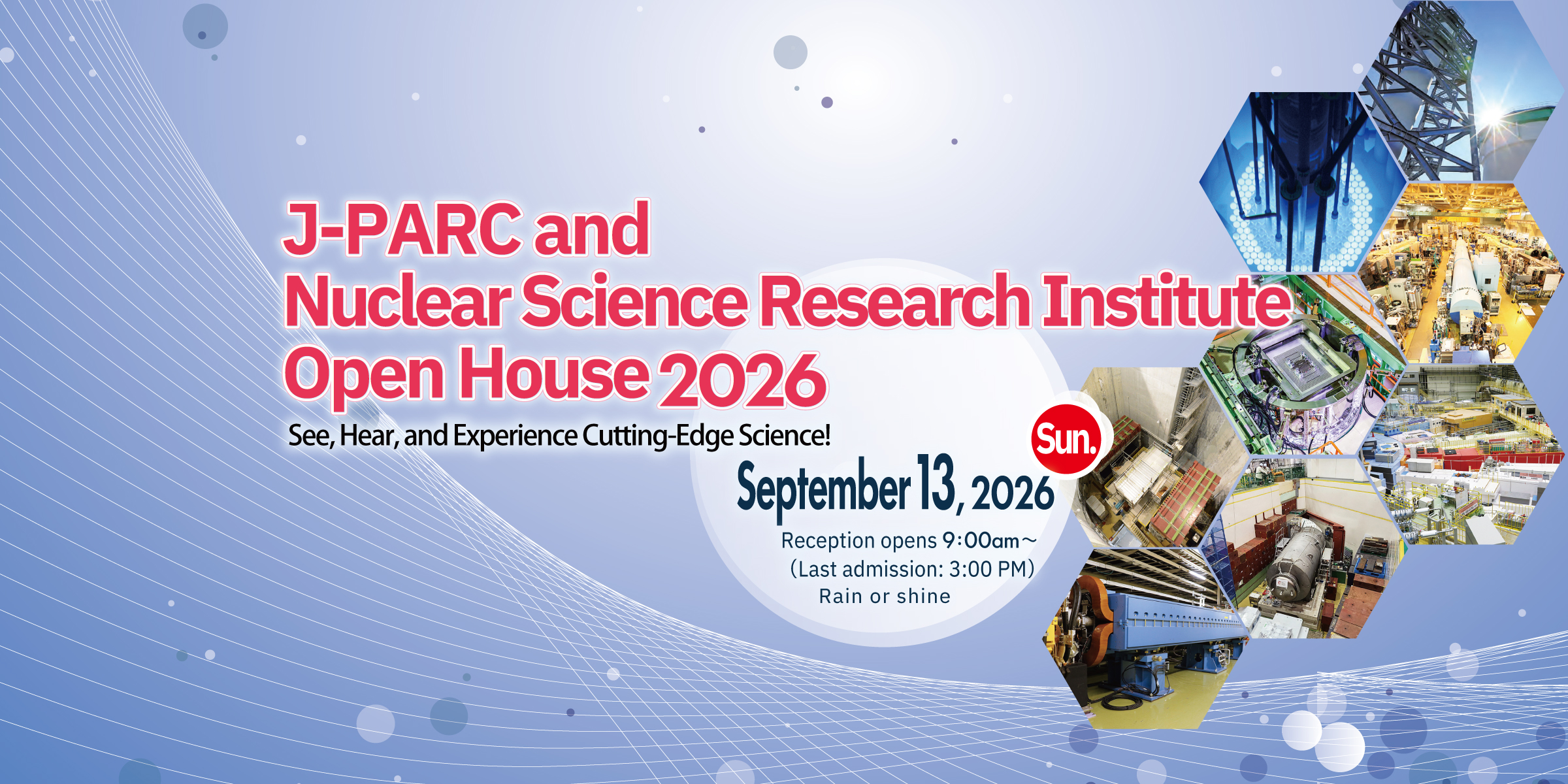 J-PARC Open House Main Visual