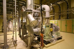 3NBT cold-area cooling water facility room